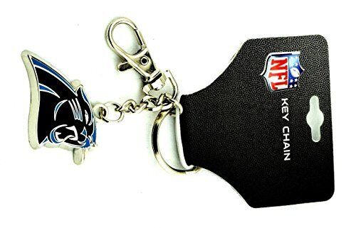 Carolina Panthers Keychain Zamac Logo